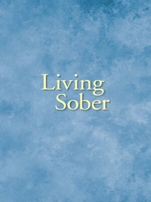 cover image of Living Sober
